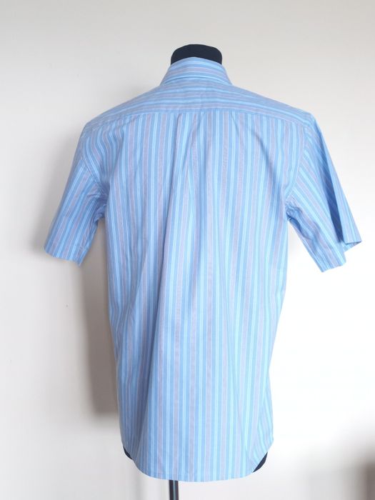 niebieska męska koszula Lorenzo Calvino