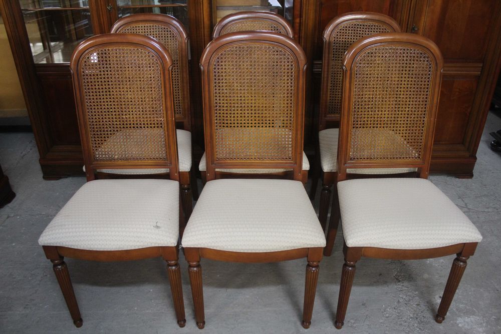 ... Ładny Stylowy Stół + 6 Krzeseł ...