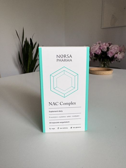 Norsa Pharma NAC Complex, 60 kap. NOWE (NAC, Selen, Molibden)