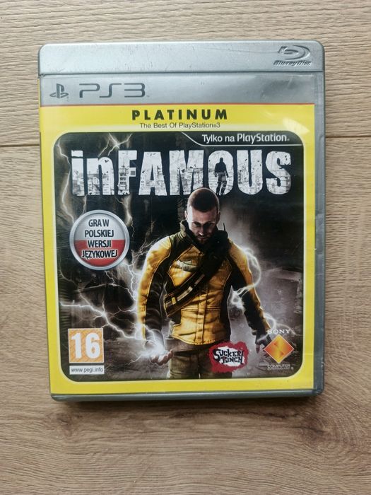 inFamous Niesławny gra Ps3 PL idealna