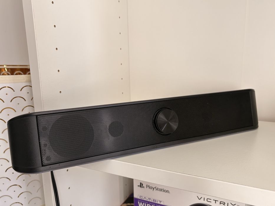 Coluna barra de som gaming rgb
