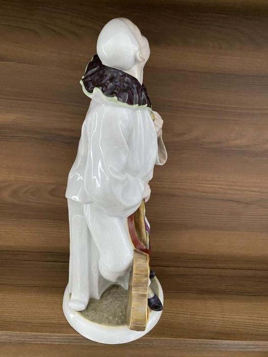 Пьеро фарфор статуетка арт-деко Карл Энс