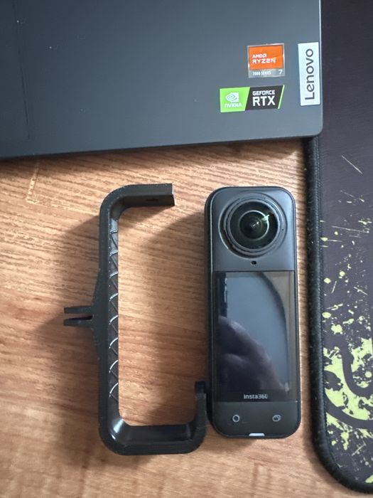 Кріплення insta 360 x4, x5  х3 horizontal action mount