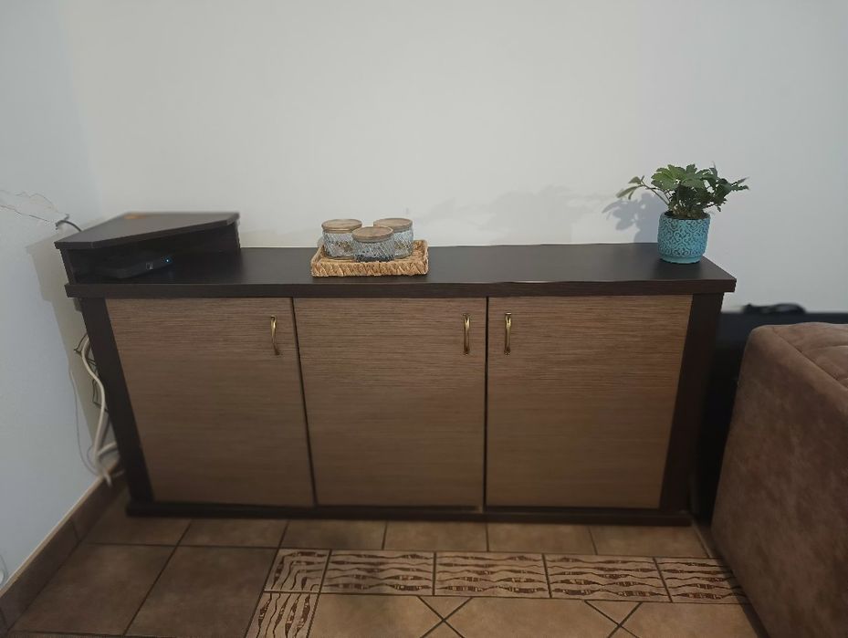 Komoda brązowa używana