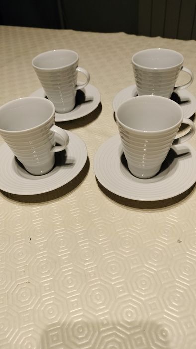 Serviço café porcelana SPAL - modelo Suite
