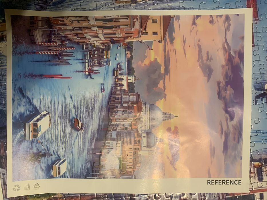 Puzzle 1000 elementów