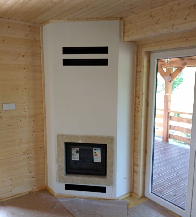 Kominek narożny kompleksowy MONTAŻ 10 lat gwar - serwis - RÓŻNE OPCJE