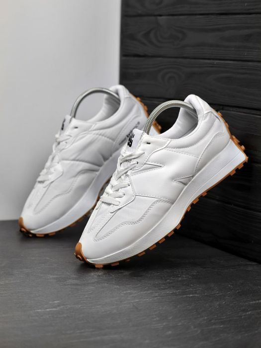 Кросівки Кроссовки New Balance 327 Full White Белый Білий Кросовки демісезон