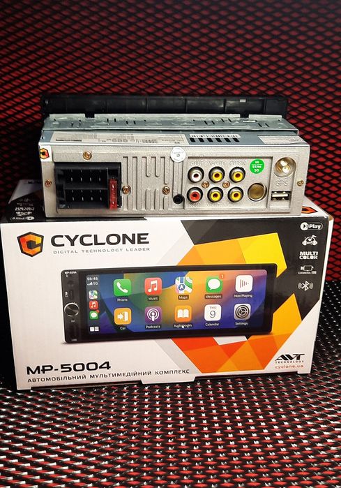 Автомагнітола Cyclone MP-5004 Android auto/ Carplay