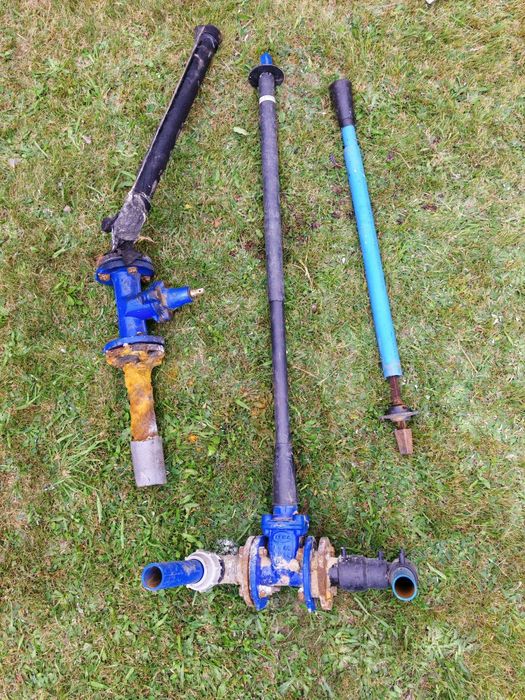 Zasuwa kołnieżowa DN 50 PN16 z obudową teleskopowa