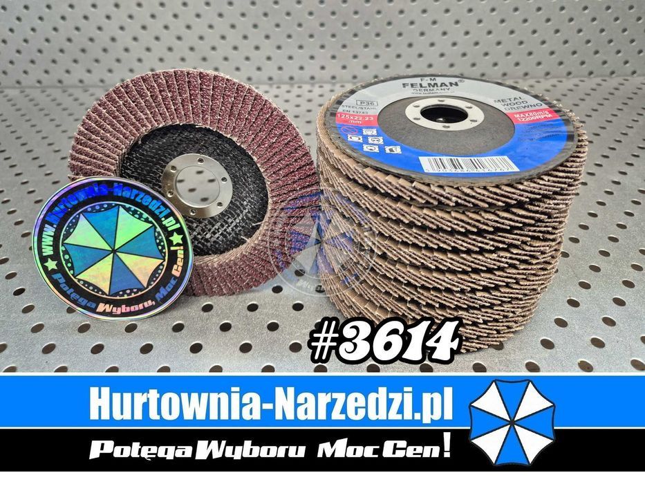 10 sztuk Tarcza Listkowa 125mm P36 gruboziarnista do drewna metalu stali Lamelka gradacja 36 tarcza do szlifowania drewna tarcze listkowe