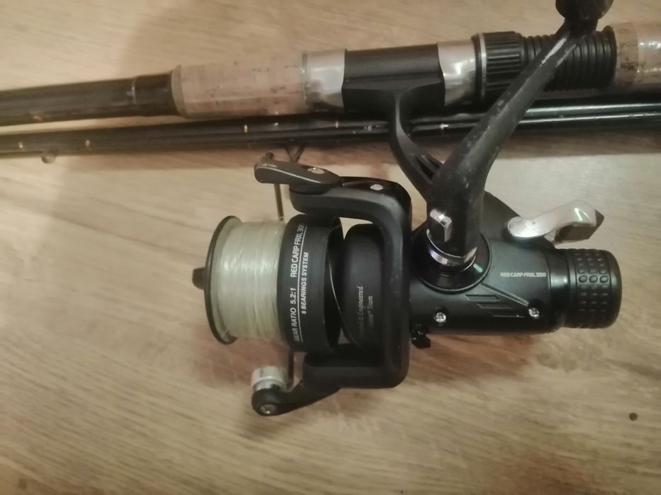 Wędka z kołowrotkiem