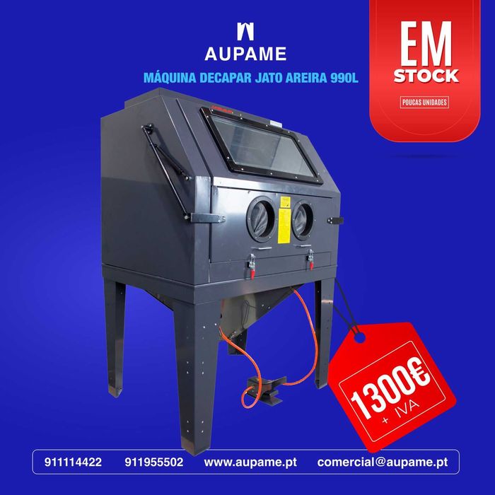 Maquina Decapar Jato Areia 990L