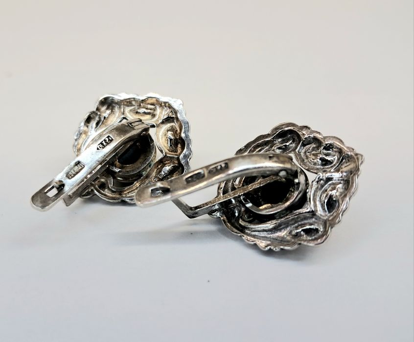Советские серьги из Серебра 925 пробы