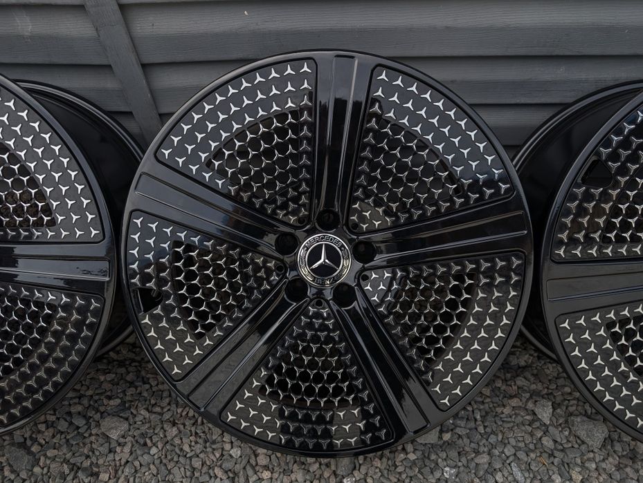 Комплект титанових дисків Mercedes 5/112 R20 5*112 20 ET50 EQE