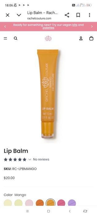 Balsam do ust mango