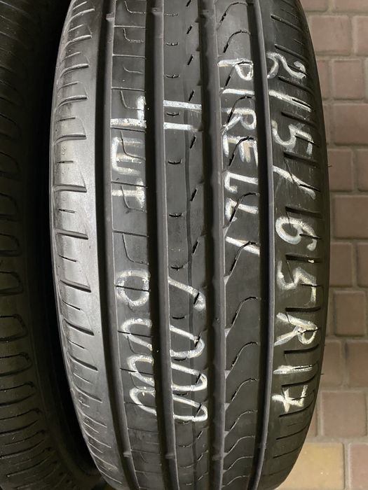 Літні шини 215/65R17 PIRELLI 2022р. 5.5мм.