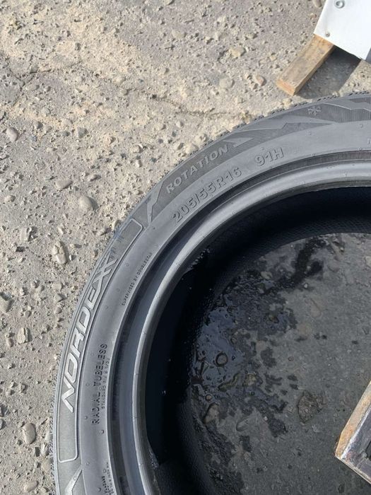 Шини 205/55 R16  Nordex 2022/24p зима 7,4/8мм