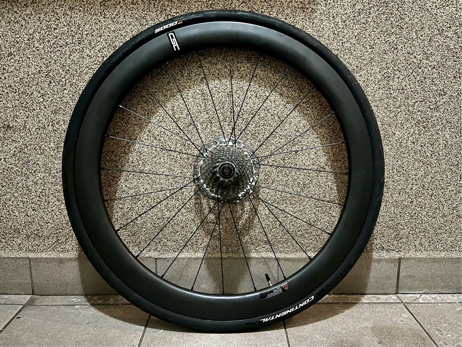 CSC Karbon 50mm, 54T D245, CONTINENTAL Grand Prix 5000, 700x32