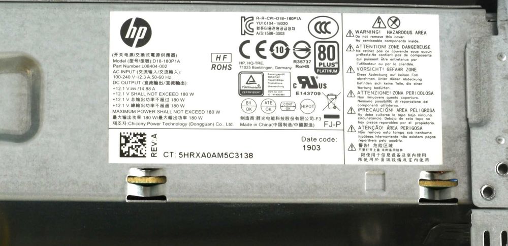 Міні HP ProDesk 400 G6 SFF (i7-9700/8GB DDR4/m.2/WIN/БП 180Вт)