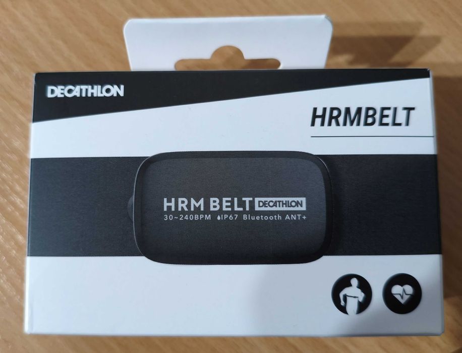 Pas hrm z czujnikiem firmy Decathlon
