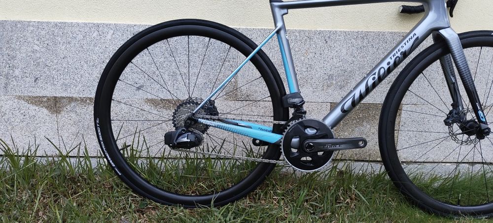 Wilier Trestina 0 SL T:52 SRAM Force AXS Rodas de carbono