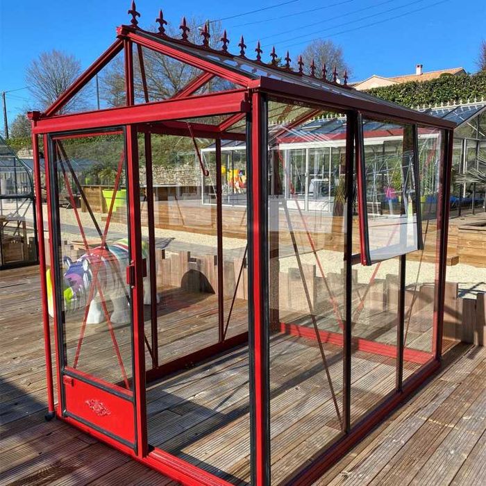 Szklarnia Premium Lams LUXIA Aluminium Szkło hartowane