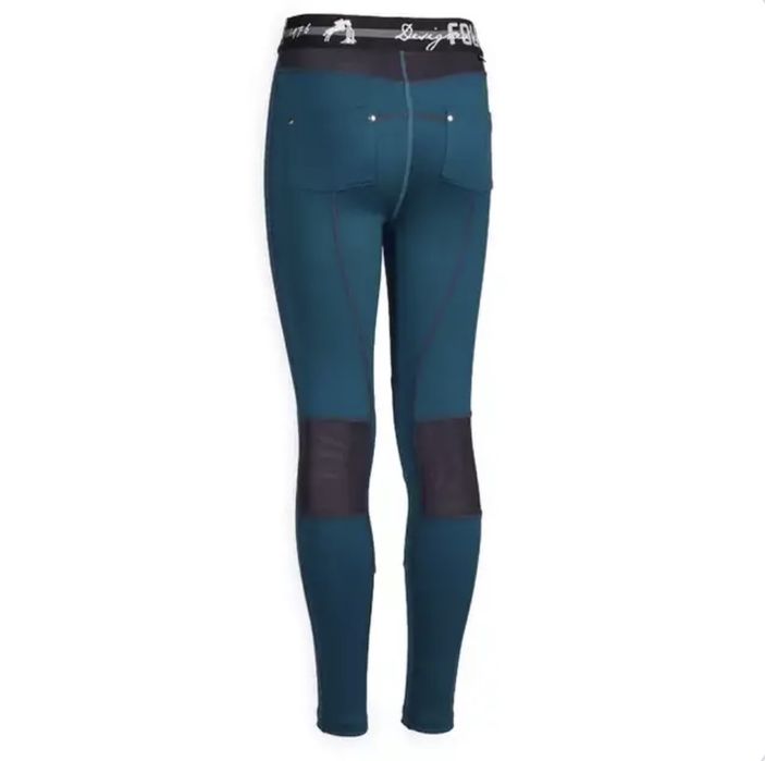 Подростковые конные бриджи штаны Fouganza лосины для верховой езды