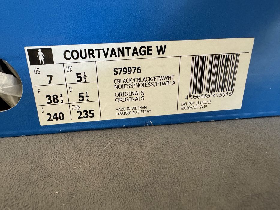 Nowe trampki damskie czarne 38 2/3 sneakersy dla kobiety