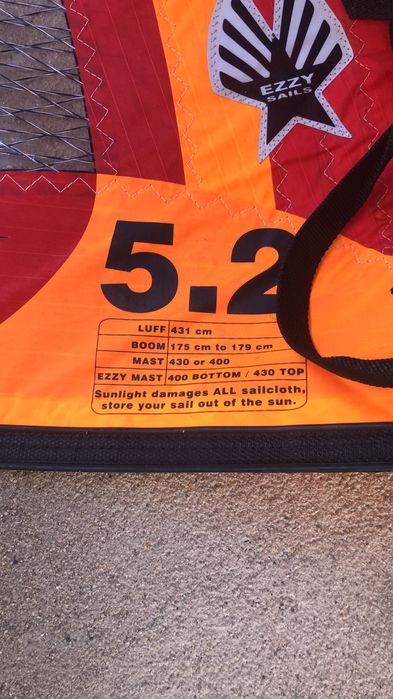 Prancha e vela de winsurf novas