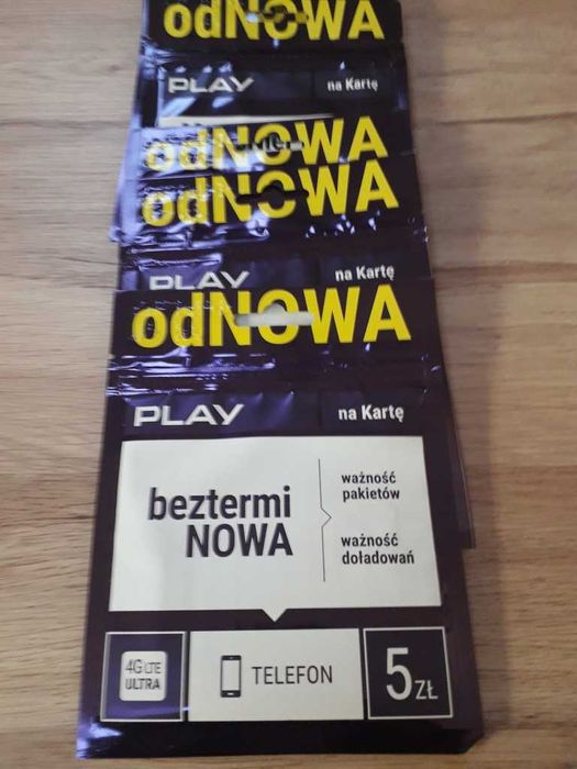 Karta sim startowa play odNOWA