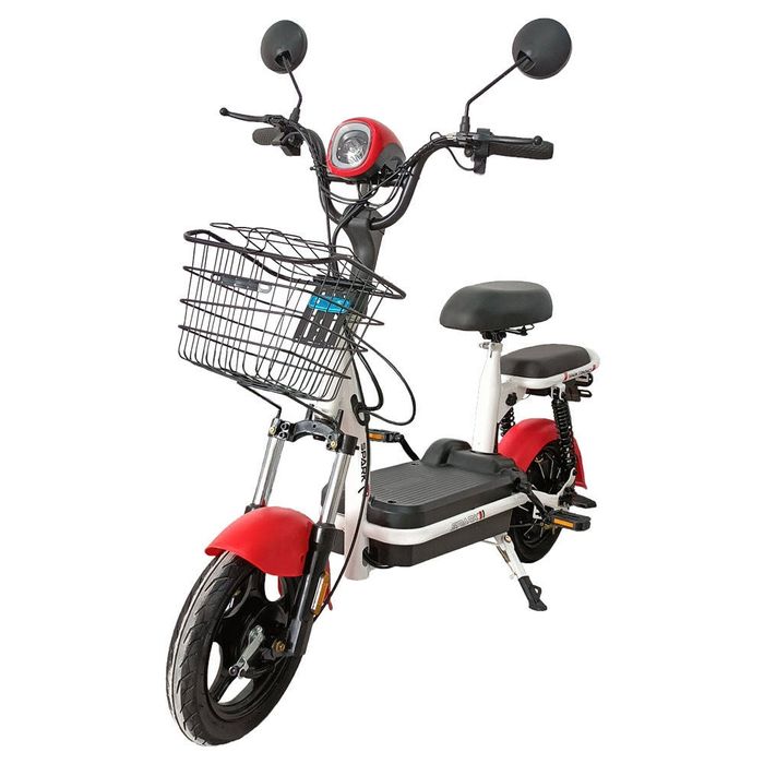 Велосипед з електромотором SPARK COMPACT 14" 48V/400W/12Ah Червоний