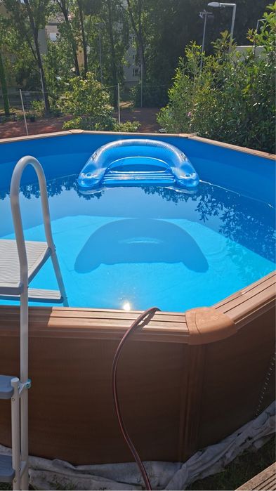Piscina hexagonal Gre 3,5m diametro