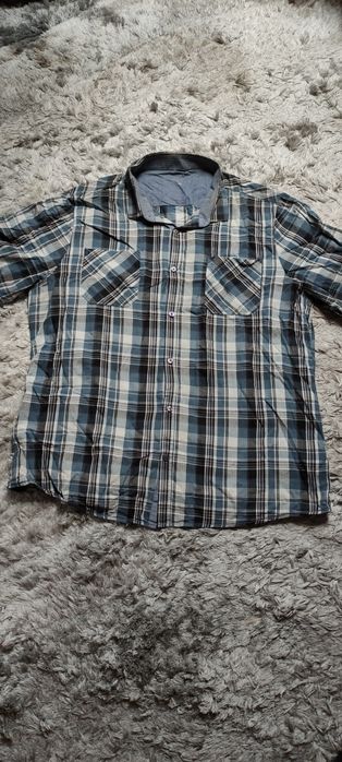 Koszula męska krata duży rozmiar XXXL F&F 3xl