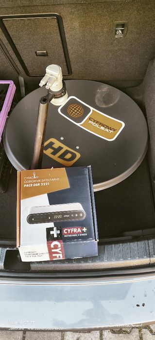 Cyfrowy Polsat antena plus dekoder nowe nie używane
