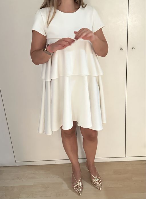 Vestido Kaoa, perola, tamanho S