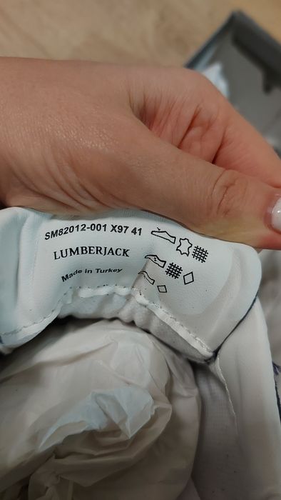 Туфлі снікерси Lumberjack 41р