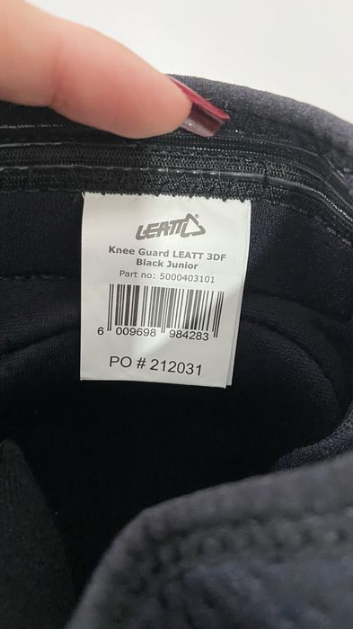 Joelheiras LEATT 3DF motocross/enduro