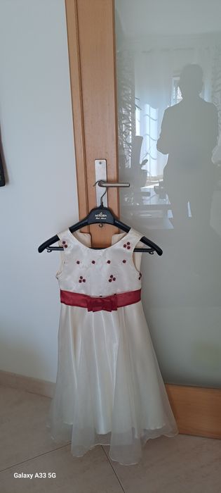 Vestido cerimónia criança