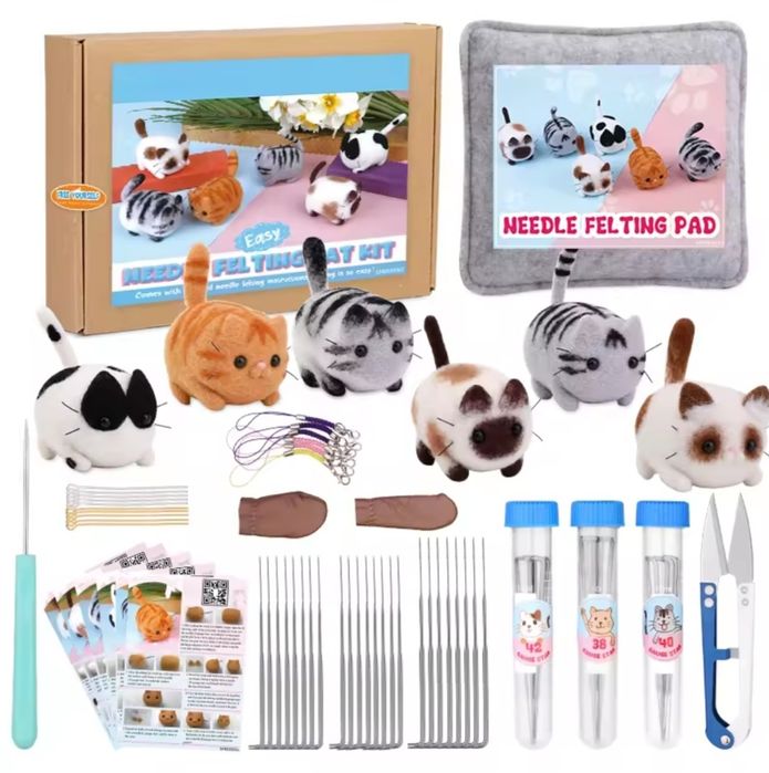 Подарочный набор для валяния