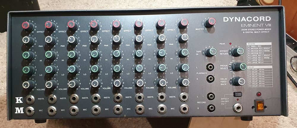 Powermikser Dynacord Eminent 8 perfekcyjny stan Promocja