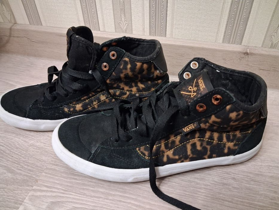 Кеди Vans  леопардові