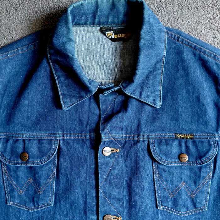 Винтажная джинсовая куртка Wrangler