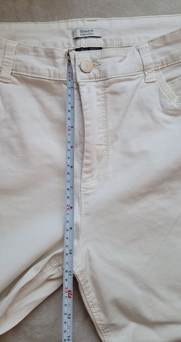 C&A Jessica Samira Stretch beżowe spodnie damskie 42 XL