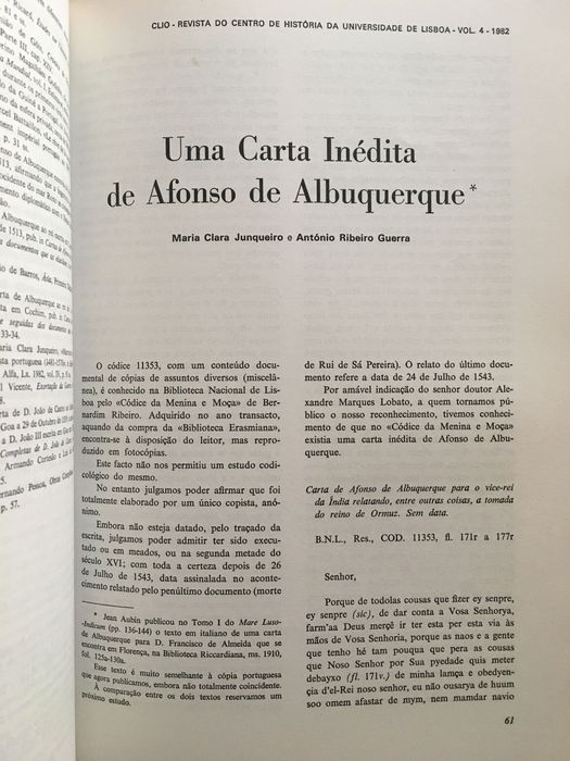 Leite de Vasconcelos / Clio: Arqueologia-Expansão