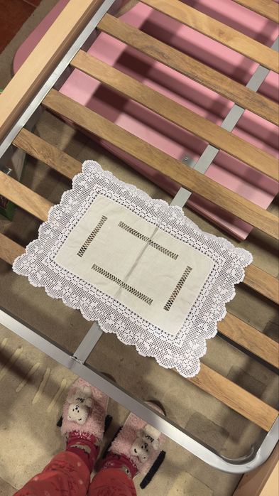 Conjunto de toalhas bordadas