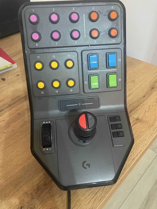 Panel sterowania Logitech G Saitek Farm Heavy Equipment Side Panel ...