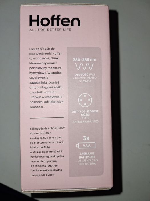 Lampa do paznokci UV Led hybrydowy