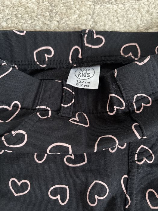 Spodnie leggins dla dziewczynki roz. 122