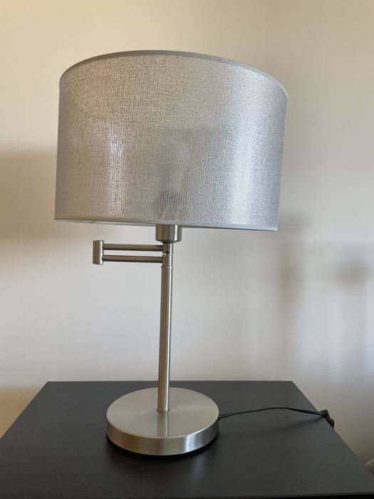 Candeeiro de secretária em inox